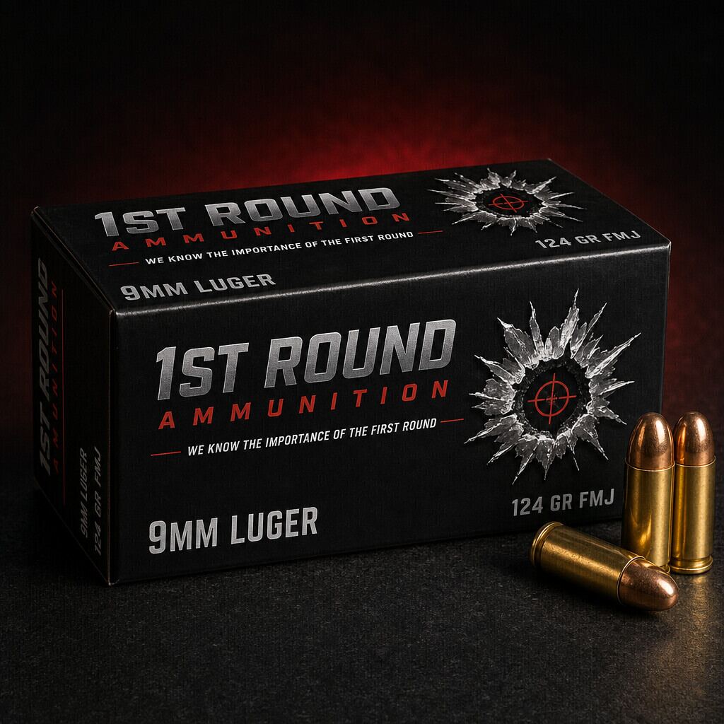 9MM 124GR — 1st Round Ammunition